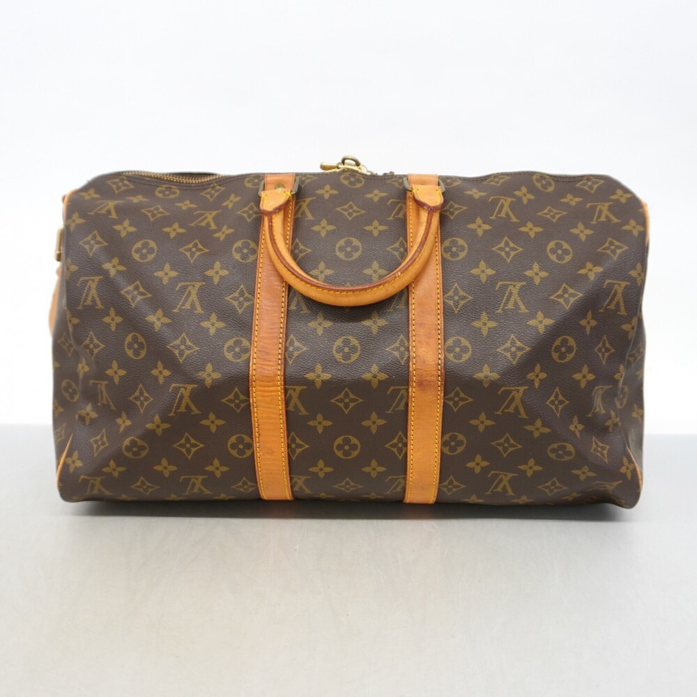 LOUIS VUITTON Brown Monogram Boston Bag - Picture 12 of 12